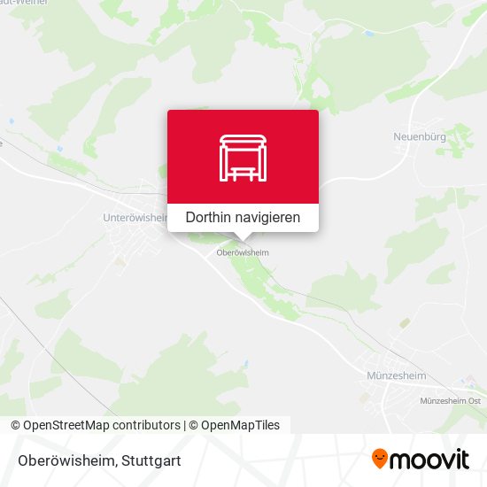 Oberöwisheim Karte