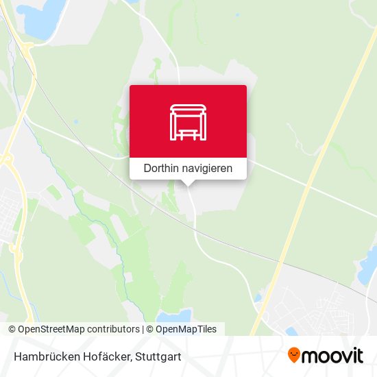 Hambrücken Hofäcker Karte