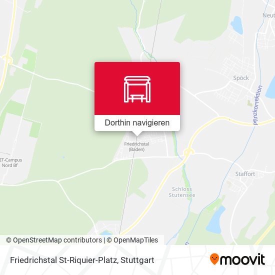 Friedrichstal St-Riquier-Platz Karte