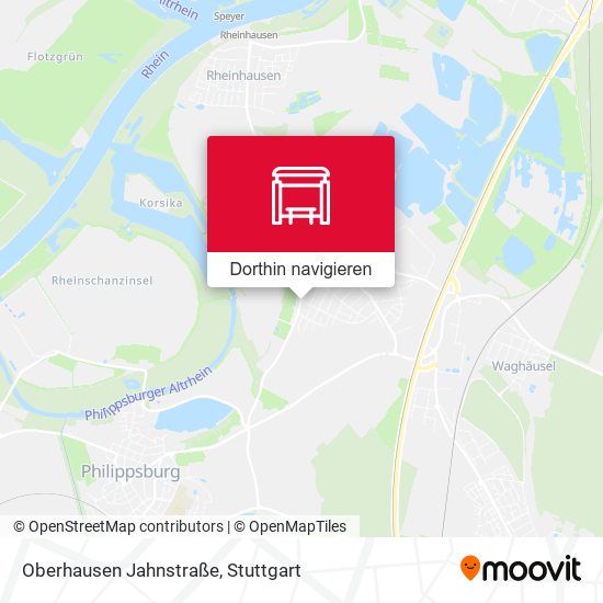 Oberhausen Jahnstraße Karte
