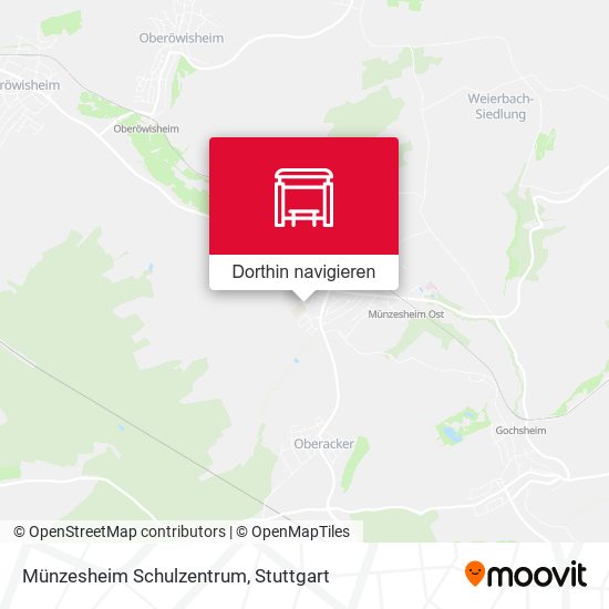 Münzesheim Schulzentrum Karte