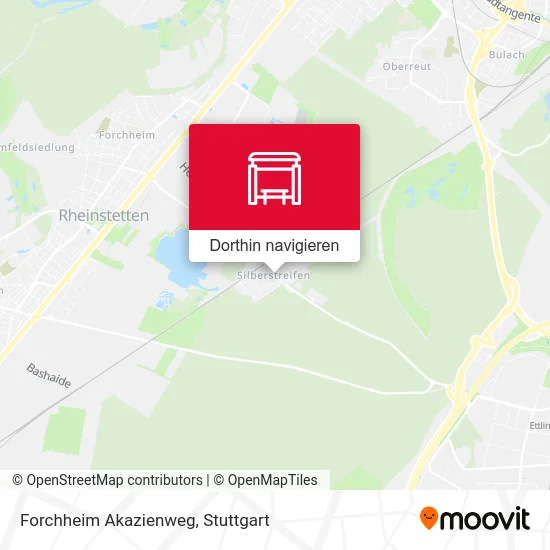 Forchheim Akazienweg Karte