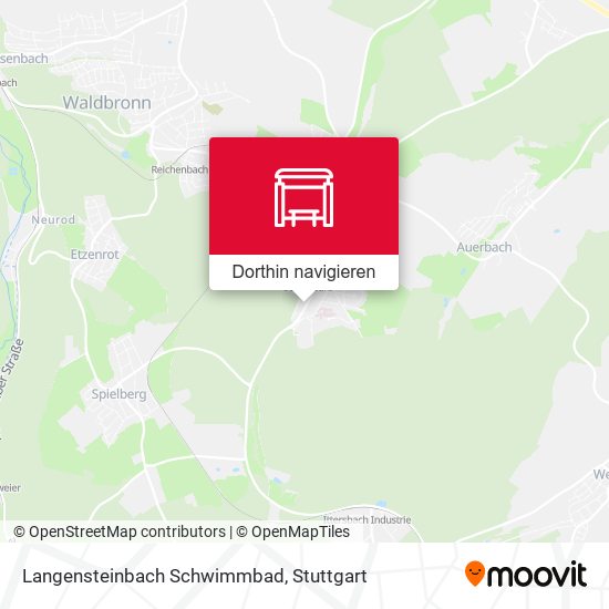 Langensteinbach Schwimmbad Karte