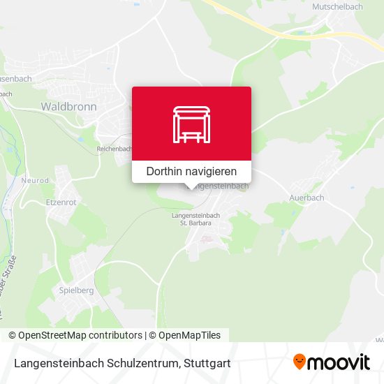 Langensteinbach Schulzentrum Karte