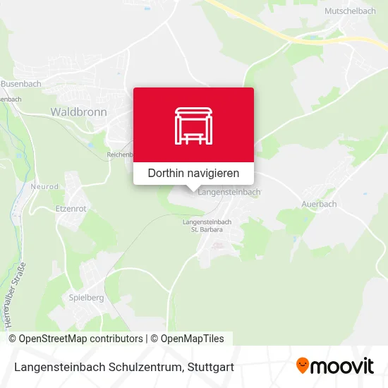 Langensteinbach Schulzentrum Karte