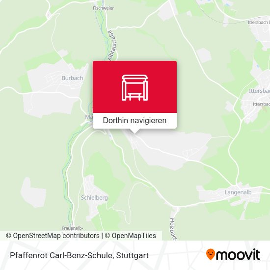 Pfaffenrot Carl-Benz-Schule Karte