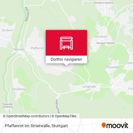 Pfaffenrot Im Strietwälle Karte