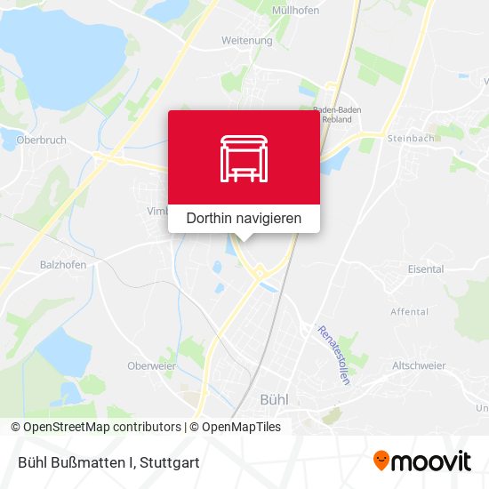 Bühl Bußmatten I Karte