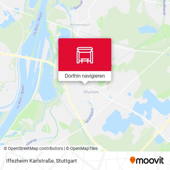 Iffezheim Karlstraße Karte
