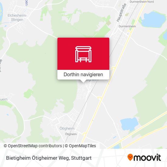 Bietigheim Ötigheimer Weg Karte
