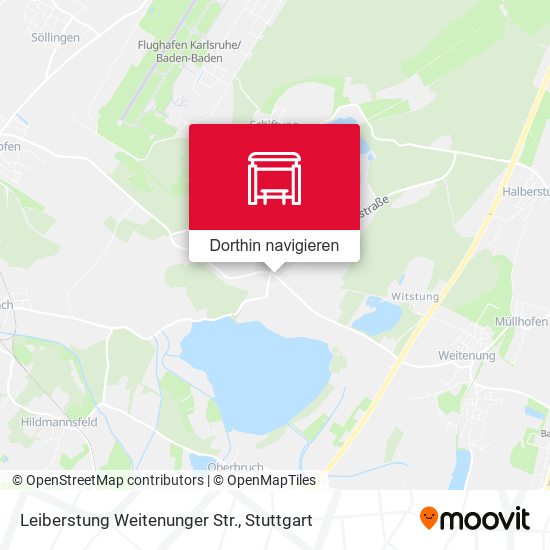 Leiberstung Weitenunger Str. Karte