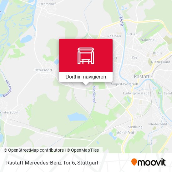 Rastatt Mercedes-Benz Tor 6 Karte