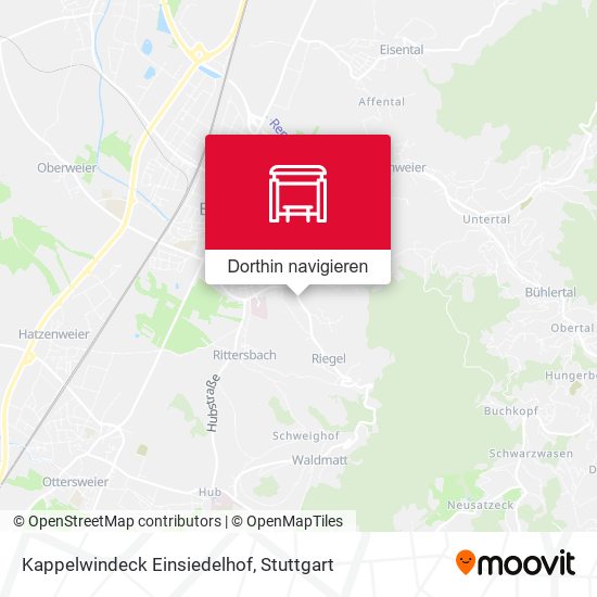 Kappelwindeck Einsiedelhof Karte