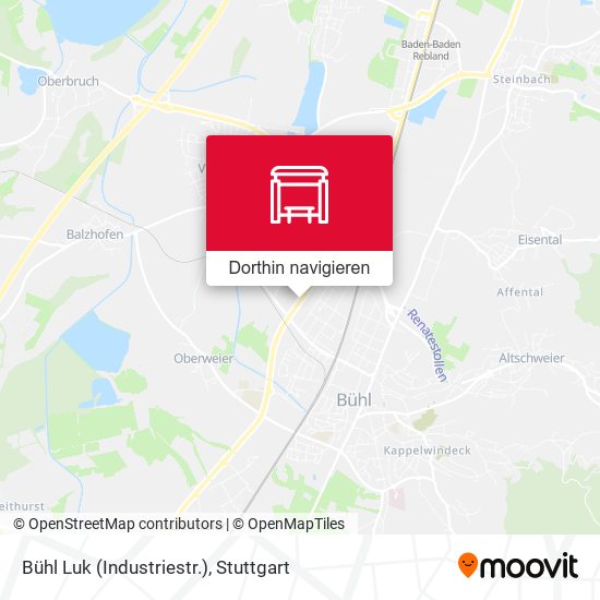 Bühl Luk (Industriestr.) Karte