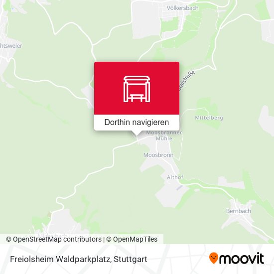 Freiolsheim Waldparkplatz Karte