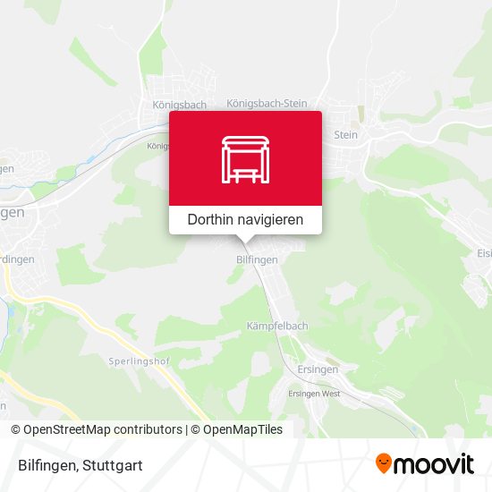 Bilfingen Karte