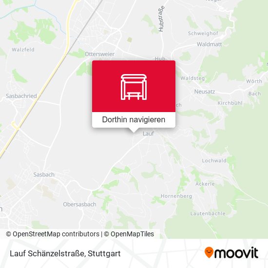 Lauf Schänzelstraße Karte