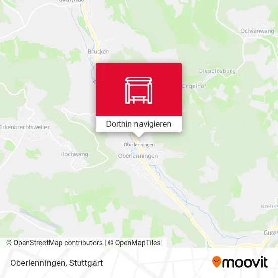 Oberlenningen Karte