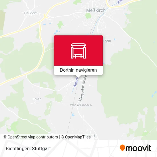 Bichtlingen Karte