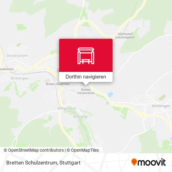 Bretten Schulzentrum Karte