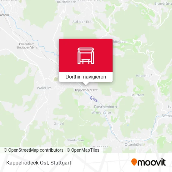 Kappelrodeck Ost Karte