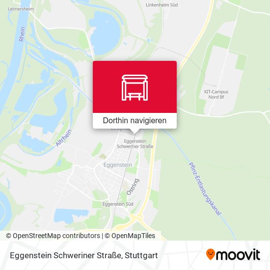 Eggenstein Schweriner Straße Karte