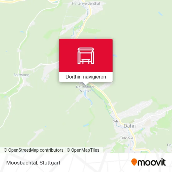 Moosbachtal Karte