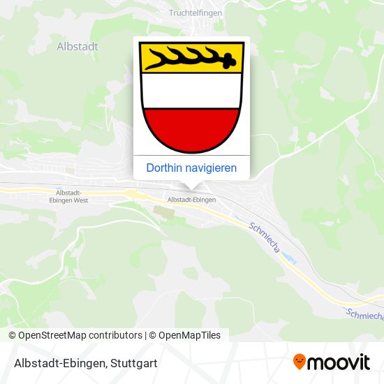 Albstadt-Ebingen Karte
