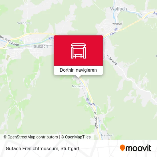 Gutach Freilichtmuseum Karte