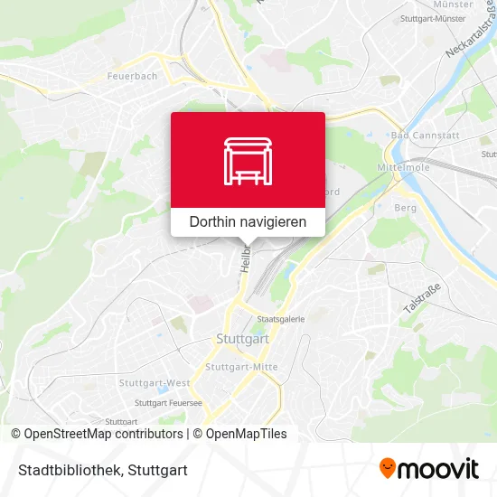 Stadtbibliothek Karte