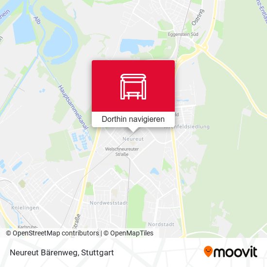 Neureut Bärenweg Karte