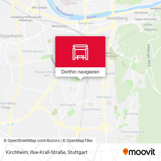 Kirchheim, Ilse-Krall-Straße Karte