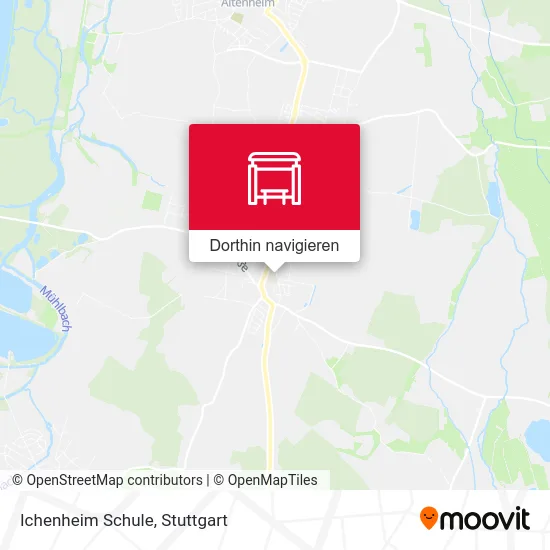 Ichenheim Schule Karte