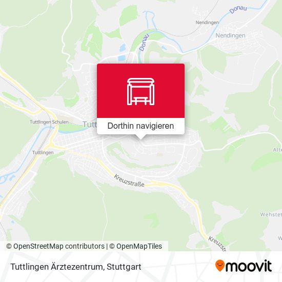 Tuttlingen Ärztezentrum Karte