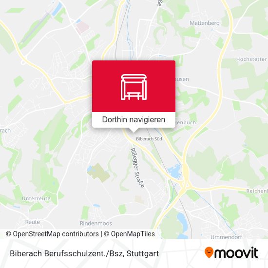 Biberach Berufsschulzent./Bsz Karte