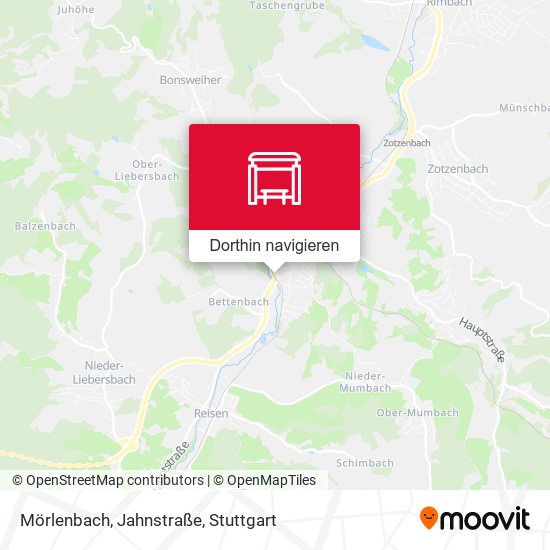 Mörlenbach, Jahnstraße Karte