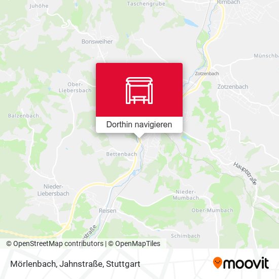 Mörlenbach, Jahnstraße Karte
