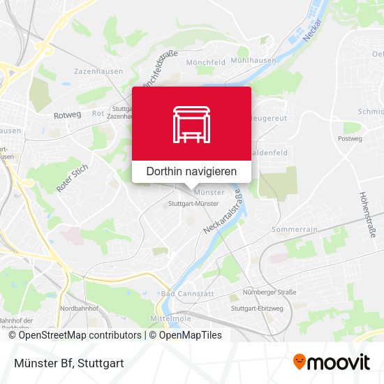 Münster Bf Karte