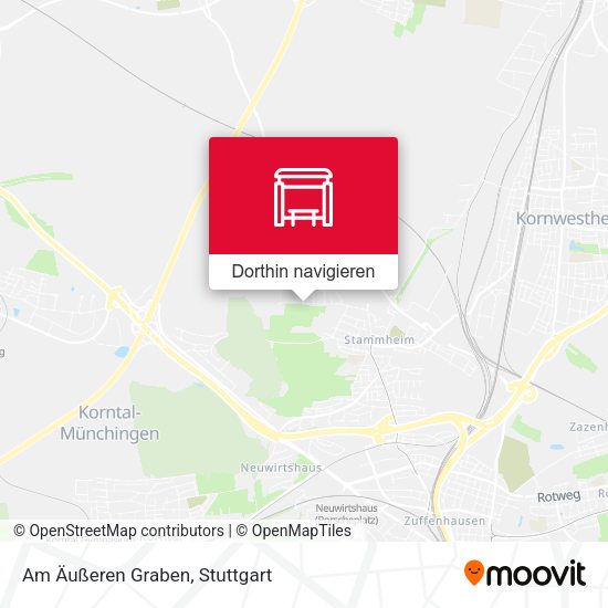 Am Äußeren Graben Karte