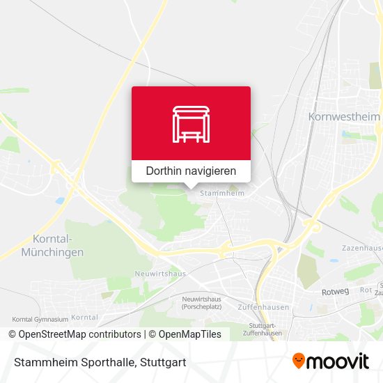 Stammheim Sporthalle Karte