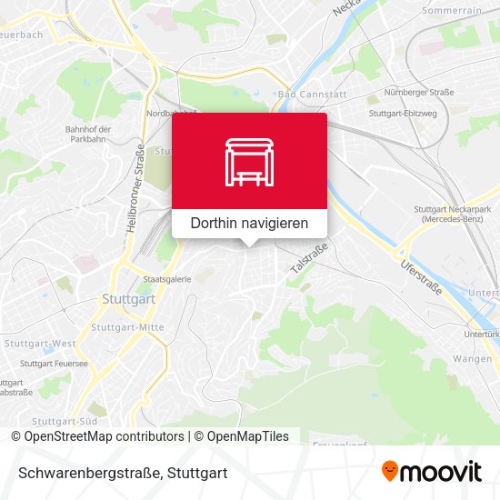 Schwarenbergstraße Karte