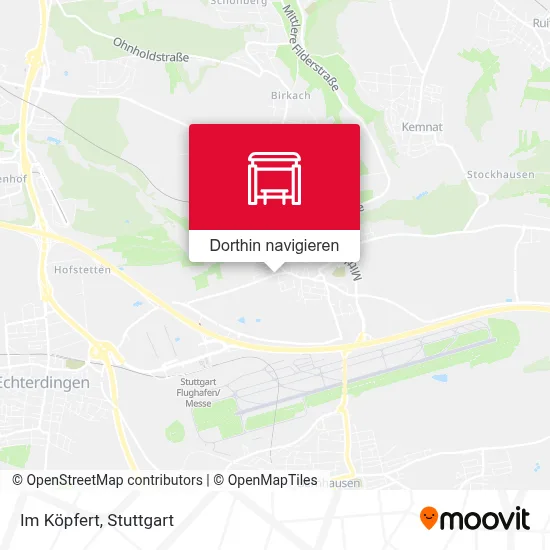 Im Köpfert Karte