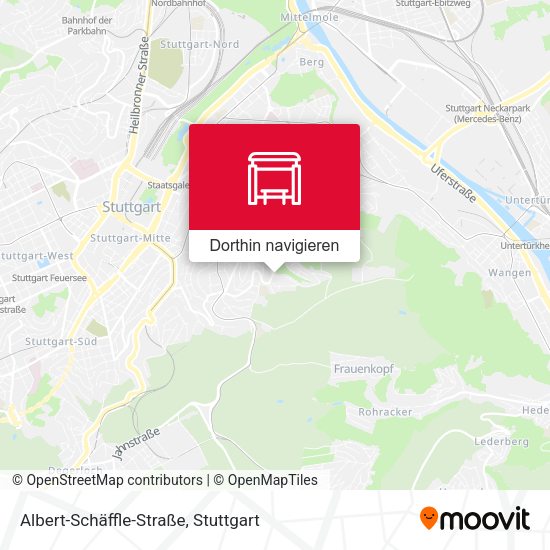 Albert-Schäffle-Straße Karte