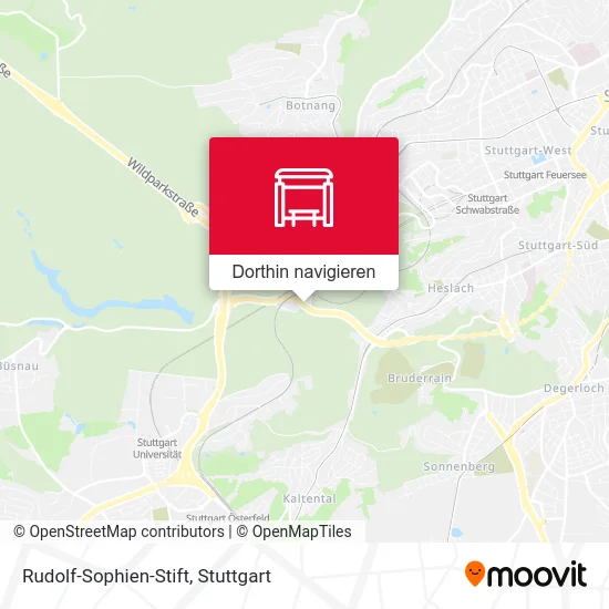 Rudolf-Sophien-Stift Karte