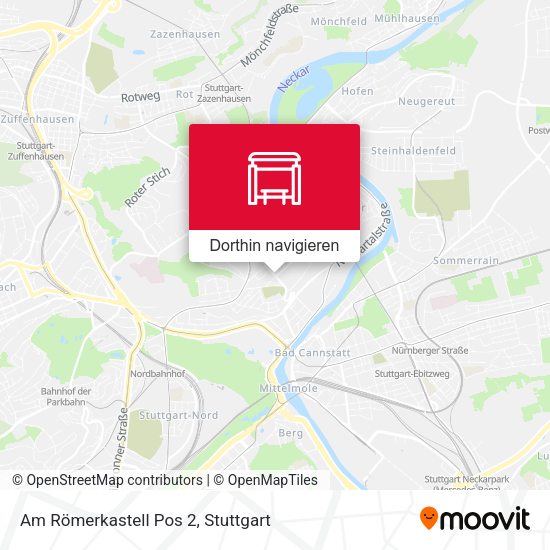 Am Römerkastell Pos 2 Karte