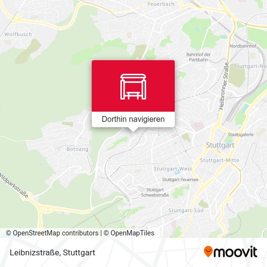 Leibnizstraße Karte