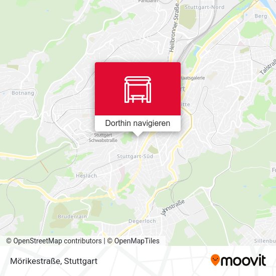 Mörikestraße Karte