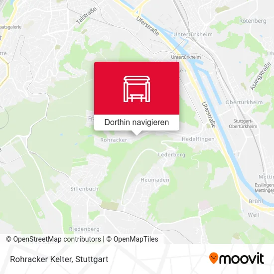 Rohracker Kelter Karte