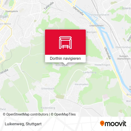 Luikenweg Karte
