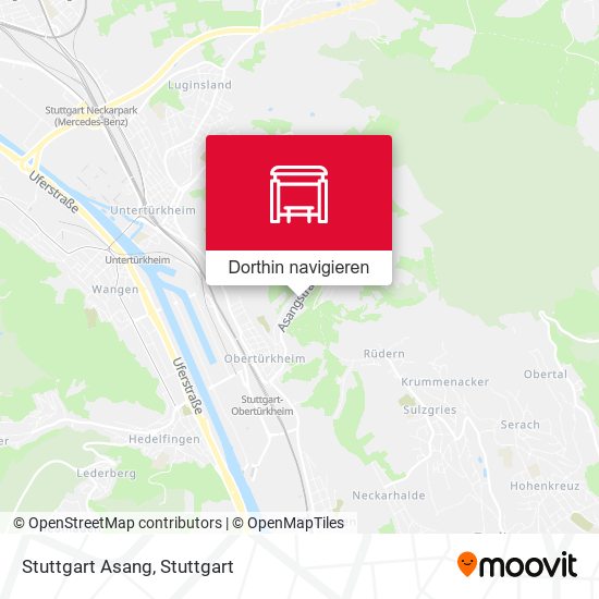 Stuttgart Asang Karte